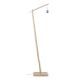 Lampadare - Lampadar eco din bambus Palawan natur/ alb, 40x15cm