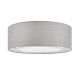Plafoniere - Plafoniera design modern Bergamo gri