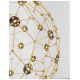 Candelabre, Lustre - Lustra LED deosebita design modern SOLE, 40cm