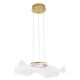 Candelabre, Lustre - Lustra suspendata LED moderna cu design original deosebit SIDERNO