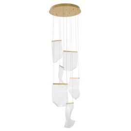 Pendule, Lustre suspendate - Lustra LED moderna cu design original deosebit SIDERNO