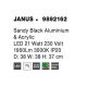 Lustre aplicate - Lustra LED dimabila design modern decorativ JANUS 38cm