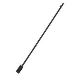 Aplice, corpuri de iluminat pentru pereti - Aplica de perete LED design liniar GROPIUS negru, L-90cm, H-9cm