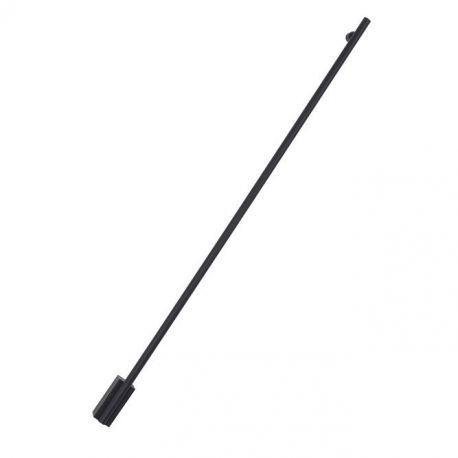 Aplice, corpuri de iluminat pentru pereti - Aplica de perete LED design liniar GROPIUS negru, L-90cm, H-9cm