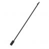 Aplica de perete LED design liniar GROPIUS negru, L-90cm, H-9cm