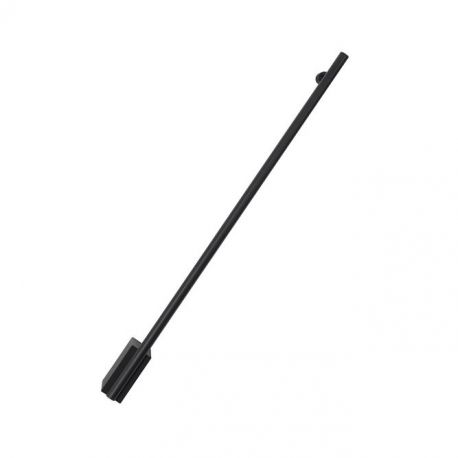 Aplice, corpuri de iluminat pentru pereti - Aplica de perete LED design liniar GROPIUS negru, L-60cm, H-9cm
