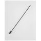 Aplice, corpuri de iluminat pentru pereti - Aplica de perete LED design liniar GROPIUS negru, L-120cm, H-9cm