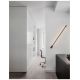 Aplice, corpuri de iluminat pentru pereti - Aplica de perete LED design liniar GROPIUS negru, L-120cm, H-9cm