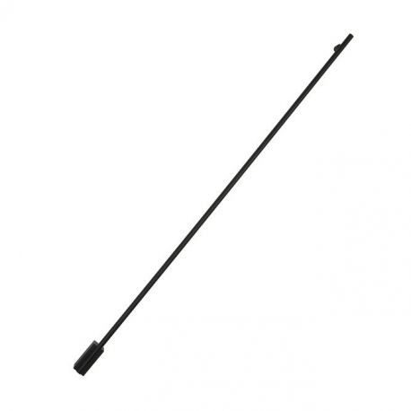 Aplice, corpuri de iluminat pentru pereti - Aplica de perete LED design liniar GROPIUS negru, L-120cm, H-7cm