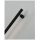 Aplice, corpuri de iluminat pentru pereti - Aplica de perete LED design liniar GROPIUS negru, L-120cm, H-7cm