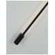 Aplice, corpuri de iluminat pentru pereti - Aplica de perete LED design liniar GROPIUS negru, L-120cm, H-7cm