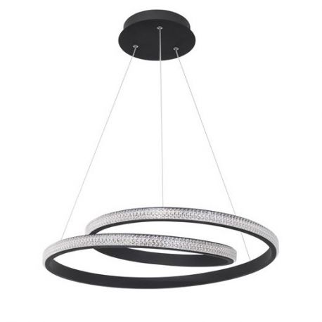 Candelabre, Lustre - Lustra LED dimabila design elegant GRANIA negru