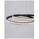 Candelabre, Lustre - Lustra LED dimabila design elegant GRANIA negru