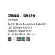 Candelabre, Lustre - Lustra LED dimabila design elegant GRANIA negru