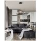 Candelabre, Lustre - Lustra LED dimabila design elegant GRANIA negru
