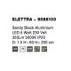 Pendule, Lustre suspendate - Pendul LED design liniar ELETTRA negru