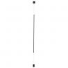 Lampa LED podea/tavan design modern deosebit ELETTRA negru