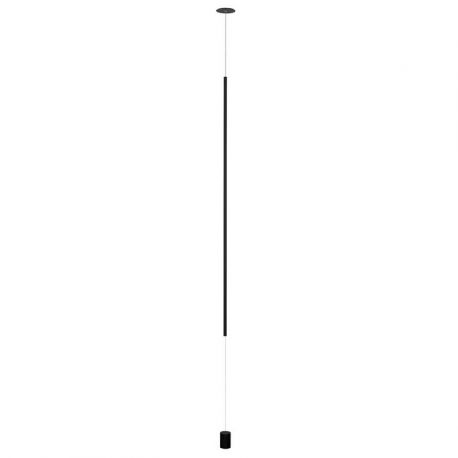 Lampadare - Lampa LED podea incastrabila in tavan design modern deosebit ELETTRA negru