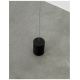 Lampadare - Lampa LED podea incastrabila in tavan design modern deosebit ELETTRA negru