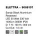 Lampadare - Lampa LED podea incastrabila in tavan design modern deosebit ELETTRA negru