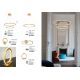 Candelabre, Lustre - Lustra LED dimabila design elegant CILION 60cm
