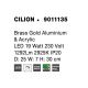 Aplice, corpuri de iluminat pentru pereti - Aplica de perete LED design elegant CILION