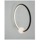 Pendule, Lustre suspendate - Lustra LED dimabila cu telecomanda design modern Celia negru