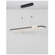 Pendule, Lustre suspendate - Lustra LED dimabila cu telecomanda design modern Celia negru