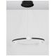 Pendule, Lustre suspendate - Lustra LED dimabila cu telecomanda design modern Celia negru