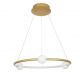 Lustra LED dimabila cu telecomanda design modern Celia auriu