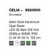 Pendule, Lustre suspendate - Lustra LED dimabila cu telecomanda design modern Celia auriu