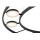 Pendule, Lustre suspendate - Lustra suspendata LED design tehnic Fad negru