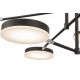 Candelabre, Lustre - Lustra LED design tehnic Fad negru