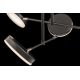 Candelabre, Lustre - Lustra LED design tehnic Fad negru