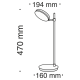 Veioze - Veioza LED design tehnic Fad negru