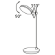 Veioze - Veioza LED design tehnic Fad negru