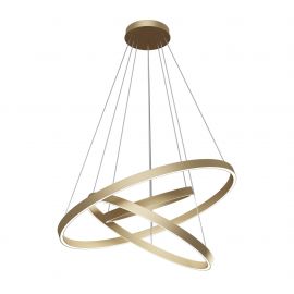 Pendule, Lustre suspendate - Lustra suspendata LED design tehnic Rim alama