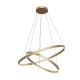 Pendule, Lustre suspendate - Lustra suspendata LED design tehnic Rim alama