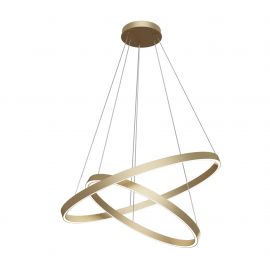 Pendule, Lustre suspendate - Lustra suspendata LED design tehnic Rim alama