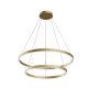 Pendule, Lustre suspendate - Lustra suspendata LED design tehnic Rim alama