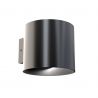 Aplica de perete design tehnic Rond negru