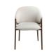 Scaune - Scaun cu brate tapitat design italian Nogal