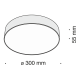 Plafoniere - Plafoniera LED design tehnic ZON negru