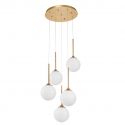 Lustra cu 5 pendule design modern CANTONA