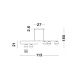 Candelabre, Lustre - Lustra cu 5 surse de lumina design modern CANTONA