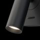Aplice cu Spot - Aplica cu spot directionabil LED design modern MIRAX negru
