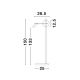 Lampadare - Lampadar, Lampa de podea cu reader LED JOLINE