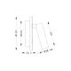 Aplice cu Spot - Aplica cu spot LED design modern LOS 176 auriu