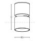 Plafoniere cu spoturi, Spoturi aplicate - Spot aplicat directionabil LED design modern Onda 4000K negru