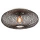 Lustre aplicate - Lustra din bambus Cango negru, 60x25cm